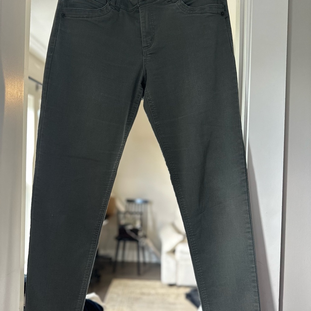 Democracy Dark Green Stetch Jeans- 10
